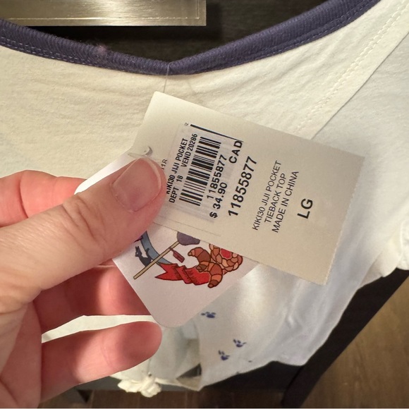 Kiki's Delivery Service Cream and Purple Graphic T-Shirt - Picture 5 of 7